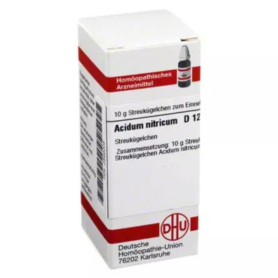 DHU Acidum nitricum D 12 globules, 10 g DHU Acidum nitricum D 12 globules, 10 g