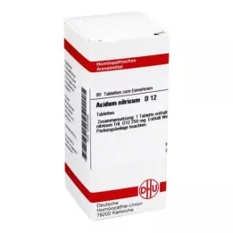 ACIDUM NITRICUM D 12 comprimés, 80 pc