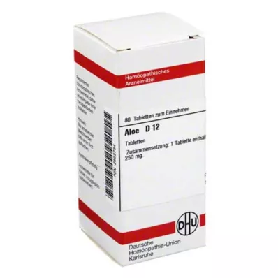 ALOE D 12 comprimés, 80 pc