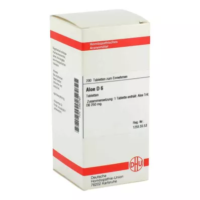 ALOE Comprimés D 6, 200 pc