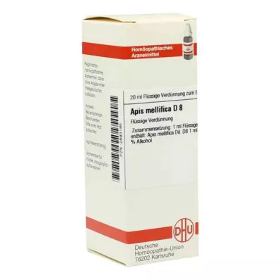 APIS MELLIFICA D 8 Dilution, 20 ml