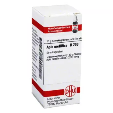 DHU Apis mellifica D 200 globules, 10 g DHU Apis mellifica D 200 globules, 10 g