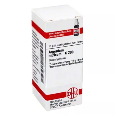 DHU Argentum nitricum C 200 globules, 10 g