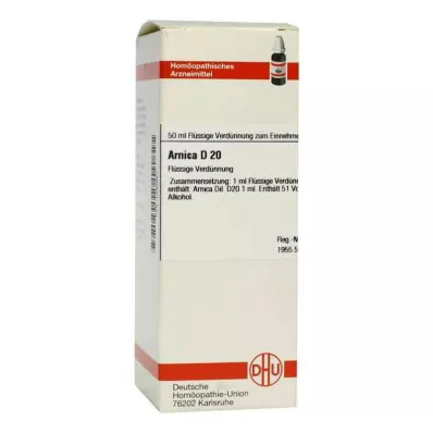 ARNICA D 20 Dilution, 50 ml ARNICA D 20 Dilution, 50 ml