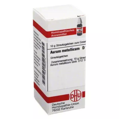 DHU Aurum Metallicum D 12 globules, 10 g DHU Aurum Metallicum D 12 globules, 10 g