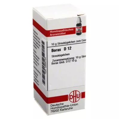 BORAX Globules D 12, 10 g BORAX Globules D 12, 10 g