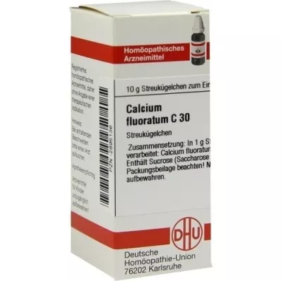 CALCIUM FLUORATUM C 30 globules, 10 g