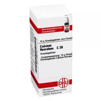 CALCIUM FLUORATUM C 30 globules, 10 g