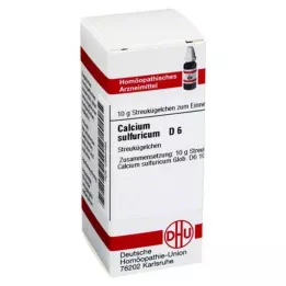 CALCIUM SULFURICUM Globules D 6, 10 g