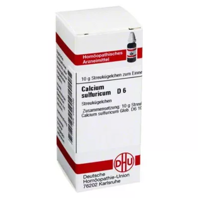 CALCIUM SULFURICUM Globules D 6, 10 g CALCIUM SULFURICUM Globules D 6, 10 g