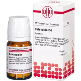 CALENDULA D 4 comprimés, 80 pc