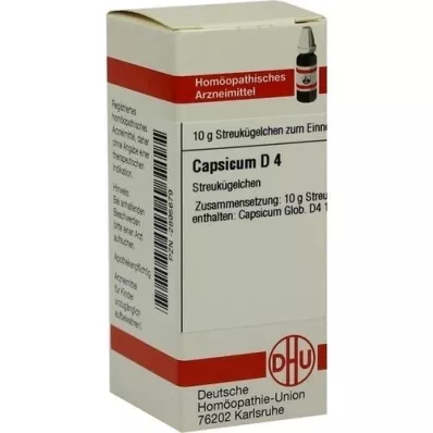 CAPSICUM Globules D 4, 10 g