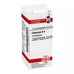 CAPSICUM Globules D 4, 10 g