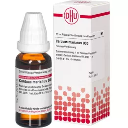 CARDUUS MARIANUS D 30 Dilution, 20 ml