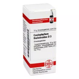 CAULOPHYLLUM THALICTROIDES Globules D 3, 10 g