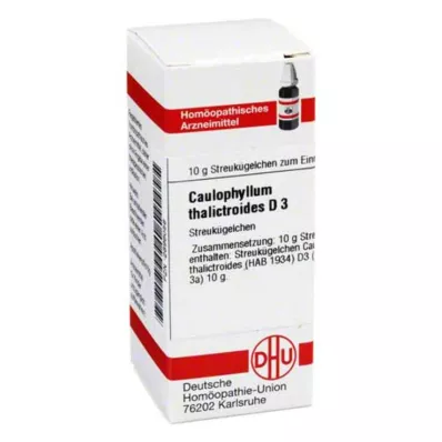 CAULOPHYLLUM THALICTROIDES Globules D 3, 10 g