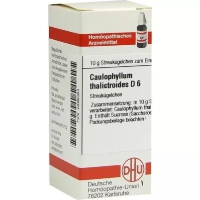CAULOPHYLLUM THALICTROIDES Globules D 6, 10 g
