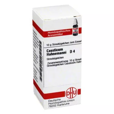 DHU causticum Hahnemanni D 4 globules, 10 g