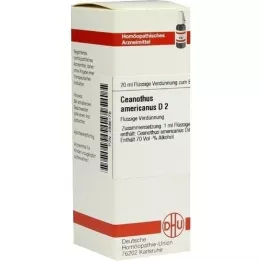 CEANOTHUS AMERICANUS D 2 Dilution, 20 ml