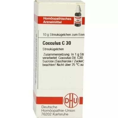 COCCULUS C 30 globules, 10 g
