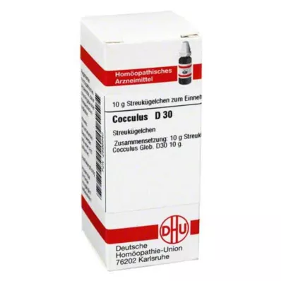 DHU Cocculus D 30 globules, 10 g DHU Cocculus D 30 globules, 10 g