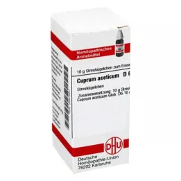 CUPRUM ACETICUM Globules D 6, 10 g