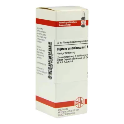 Cuprum Arsenicosum D6 Dilution (20 ml)