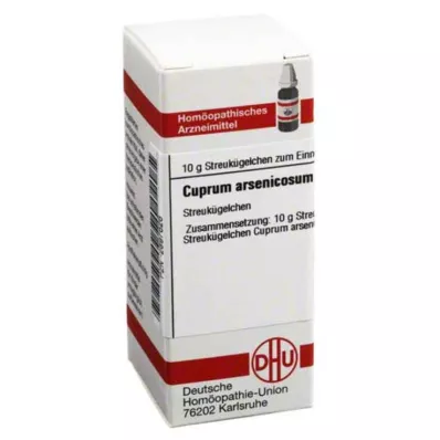 CUPRUM ARSENICOSUM Globules D 12, 10 g