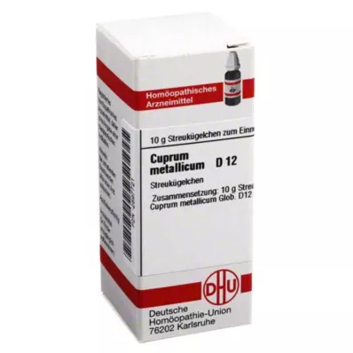 CUPRUM METALLICUM Globules D 12, 10 g CUPRUM METALLICUM Globules D 12, 10 g