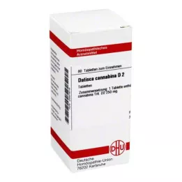 DATISCA cannabina D 2 comprimés, 80 pc