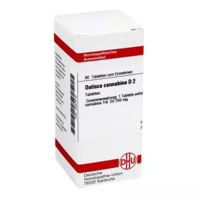 DATISCA cannabina D 2 comprimés, 80 pc