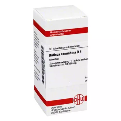 DATISCA cannabina D 4 comprimés, 80 pc