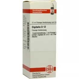 DIGITALIS D 12 Dilution, 20 ml