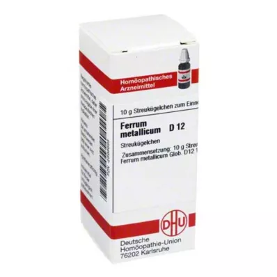 FERRUM METALLICUM Globules D 12, 10 g FERRUM METALLICUM Globules D 12, 10 g