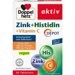 DOPPELHERZ Comprimés Zinc+Histidine à libération prolongée, 30 comprimés