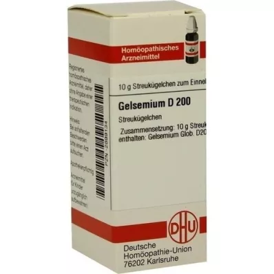 GELSEMIUM D 200 globules, 10 g