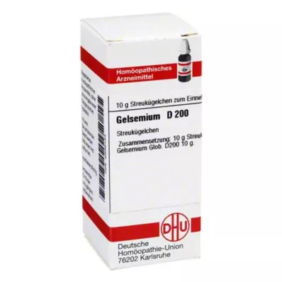 DHU Gelsemium D 200 globules, 10 g DHU Gelsemium D 200 globules, 10 g