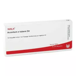 ACONITUM E tubere D 4 ampoules, 10X1 ml