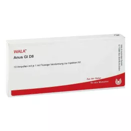 ANUS GL D 8 ampoules, 10X1 ml