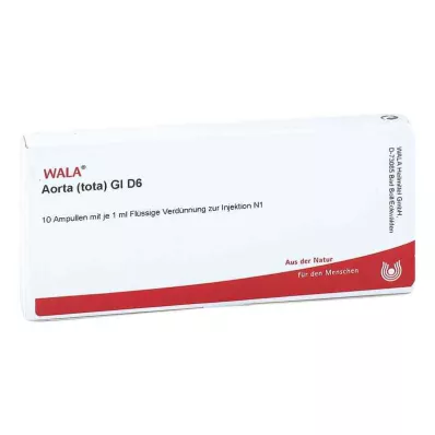 AORTA TOTA GL D 6 ampoules, 10X1 ml