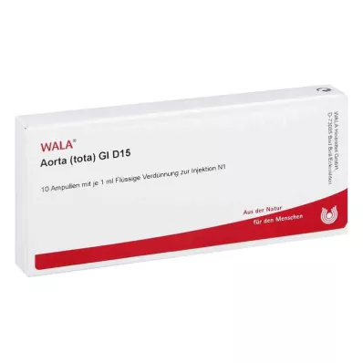 AORTA TOTA GL D 15 ampoules, 10X1 ml