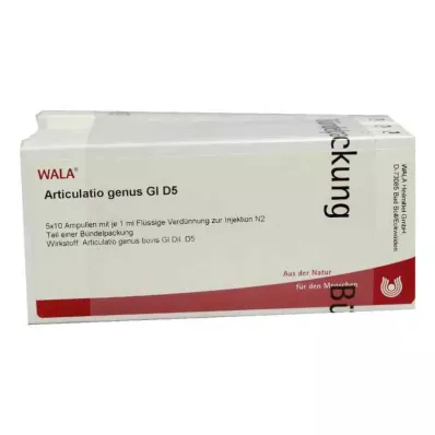 Ampoules Articulatio Genus Gl D5 (50x1 ml) Ampoules Articulatio Genus Gl D5 (50x1 ml)