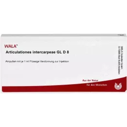 ARTICULATIONES intercarpeae GL D 8 ampoules, 10X1 ml