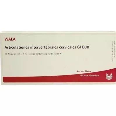 ARTICULATIONES intervertébral.cerv.GL D 30 amp, 10X1 ml