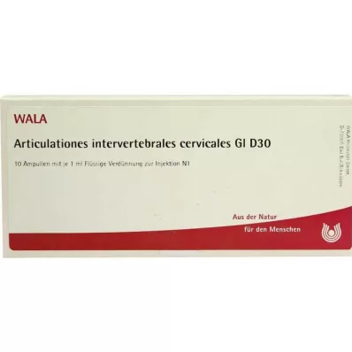 Articulationes Intervertebralie cervicales GL D 30 ampoules, 10X1 ml