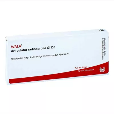 ARTICULATIO radiocarpea GL ampoules D 6, 10X1 ml