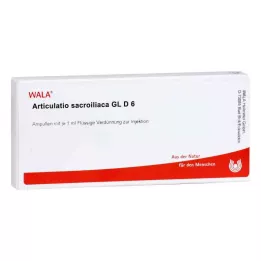 ARTICULATIO sacroiliaca GL ampoules D 6, 10X1 ml