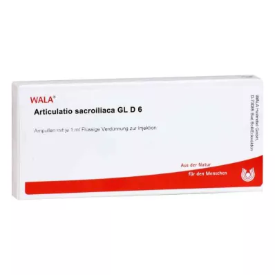 Ampoules Articulatio Sacroiliaca Gl D6 (10x1 ml) Ampoules Articulatio Sacroiliaca Gl D6 (10x1 ml)