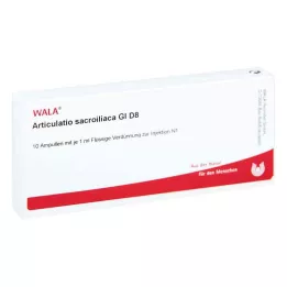 ARTICULATIO sacroiliaca GL ampoules D 8, 10X1 ml