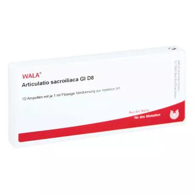 Ampoules Articulatio Sacroiliaca Gl D8 (10x1 ml)